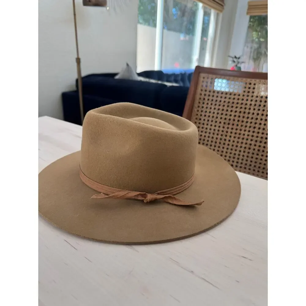 EUC Lack of Color 100% Wool Teak Zulu Boho Hat